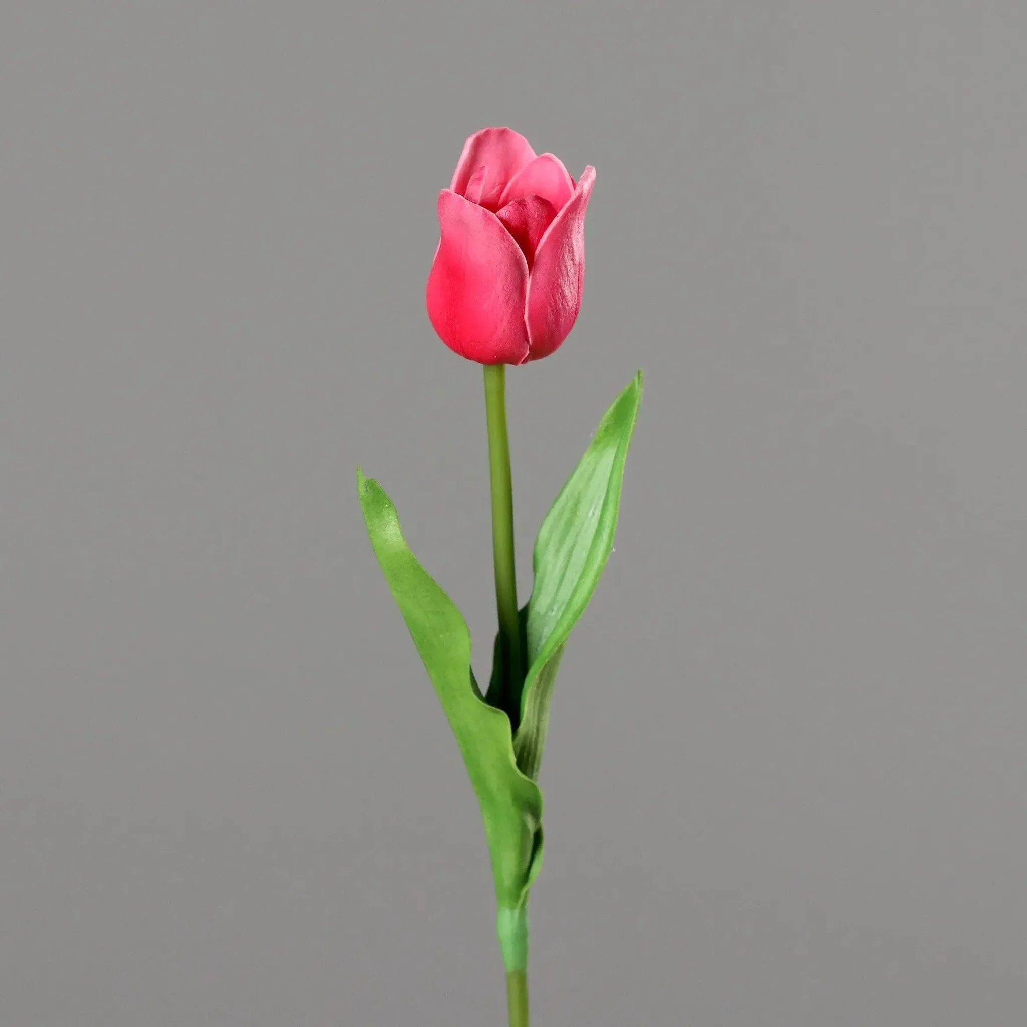 aplanta Künstliche Tulpe "Sam" – 60 cm, Real Touch, Rosa